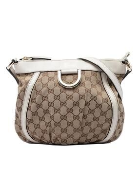 Gucci Gg Canvas Abbey D Ring Crossbody #347839G50B